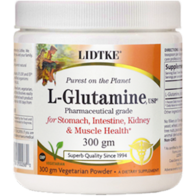 L-Glutamine Powder 300 g Curated Wellness