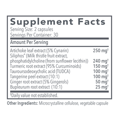 Liver GB+ 60 veg caps Curated Wellness