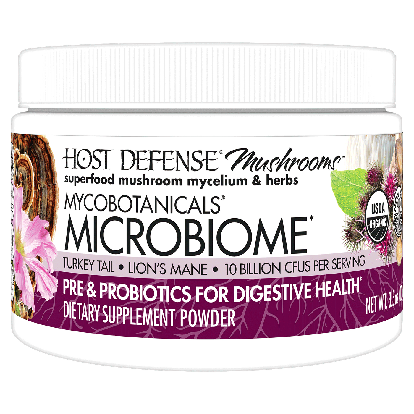 Microbiome Powder ings Curated Wellness