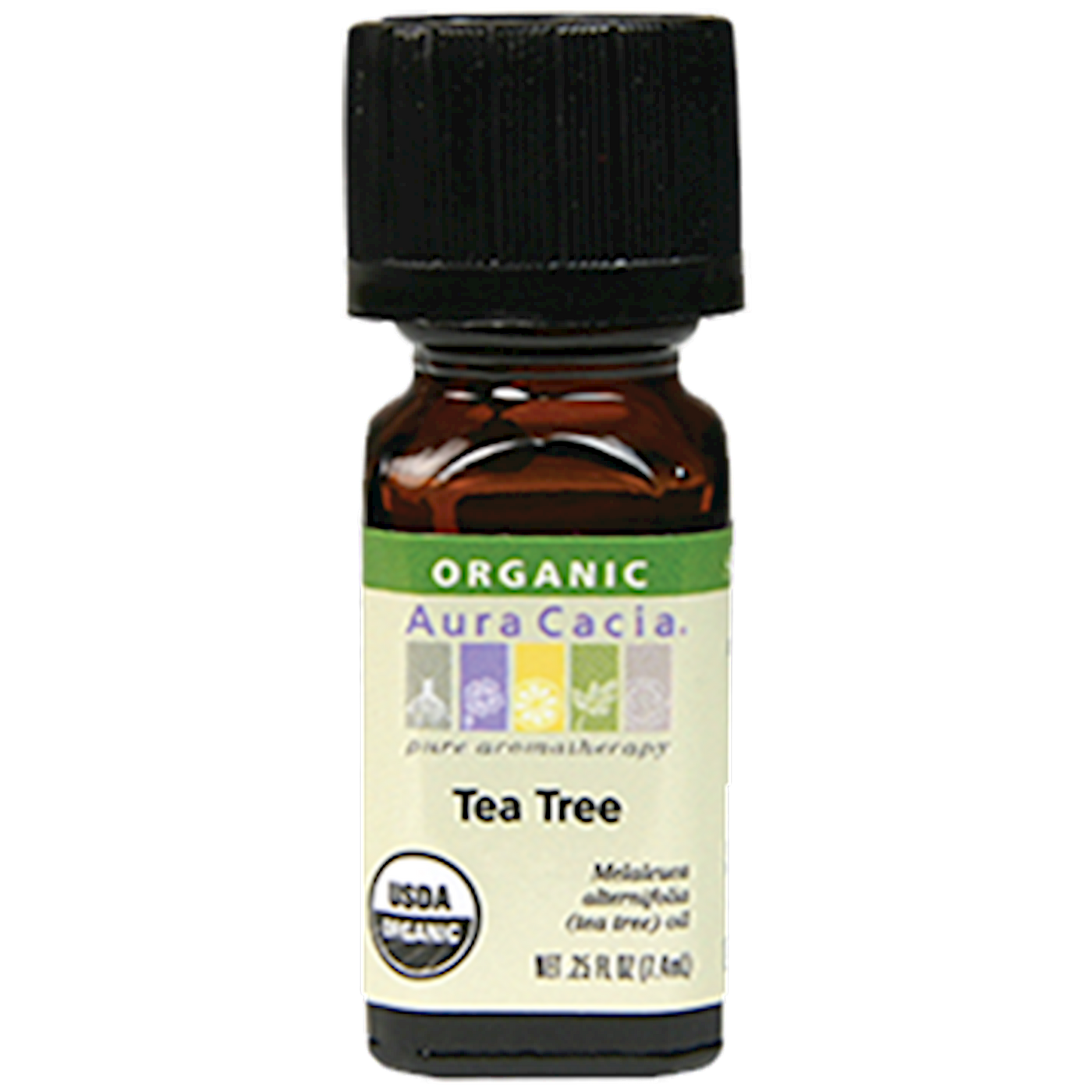 Tea Tree Organic Essential Oil .25 oz Curated Wellness