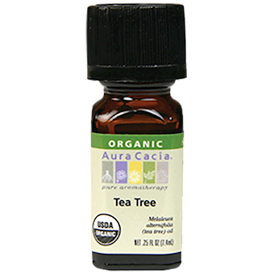 Tea Tree Organic Essential Oil .25 oz Curated Wellness