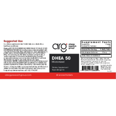 DHEA 50 mg  Curated Wellness