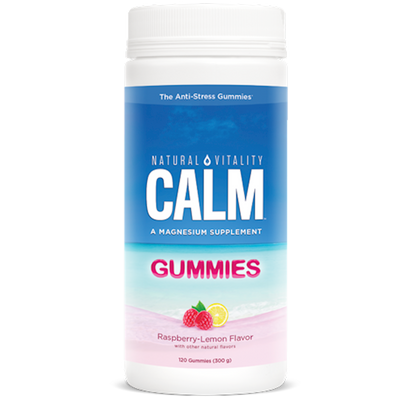 Natural Calm Gummies 120 gummies Curated Wellness