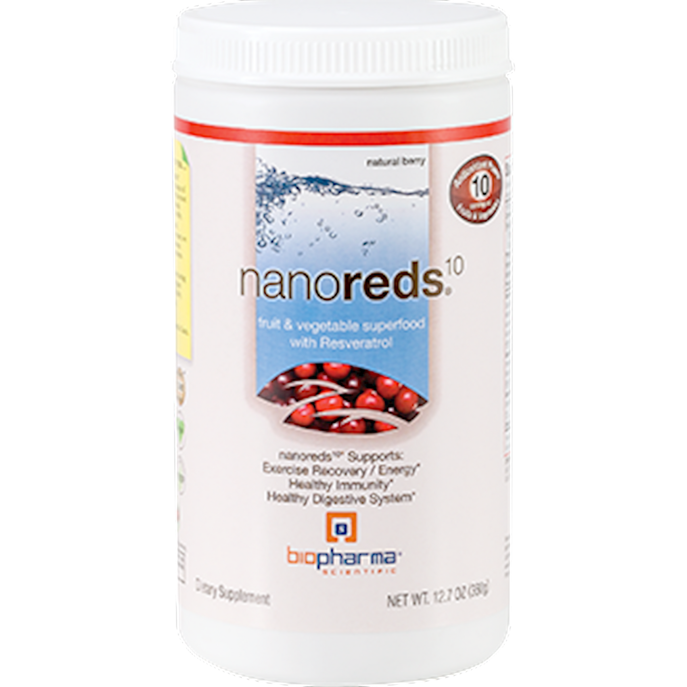NanoReds 10 Natural Berry  Curated Wellness
