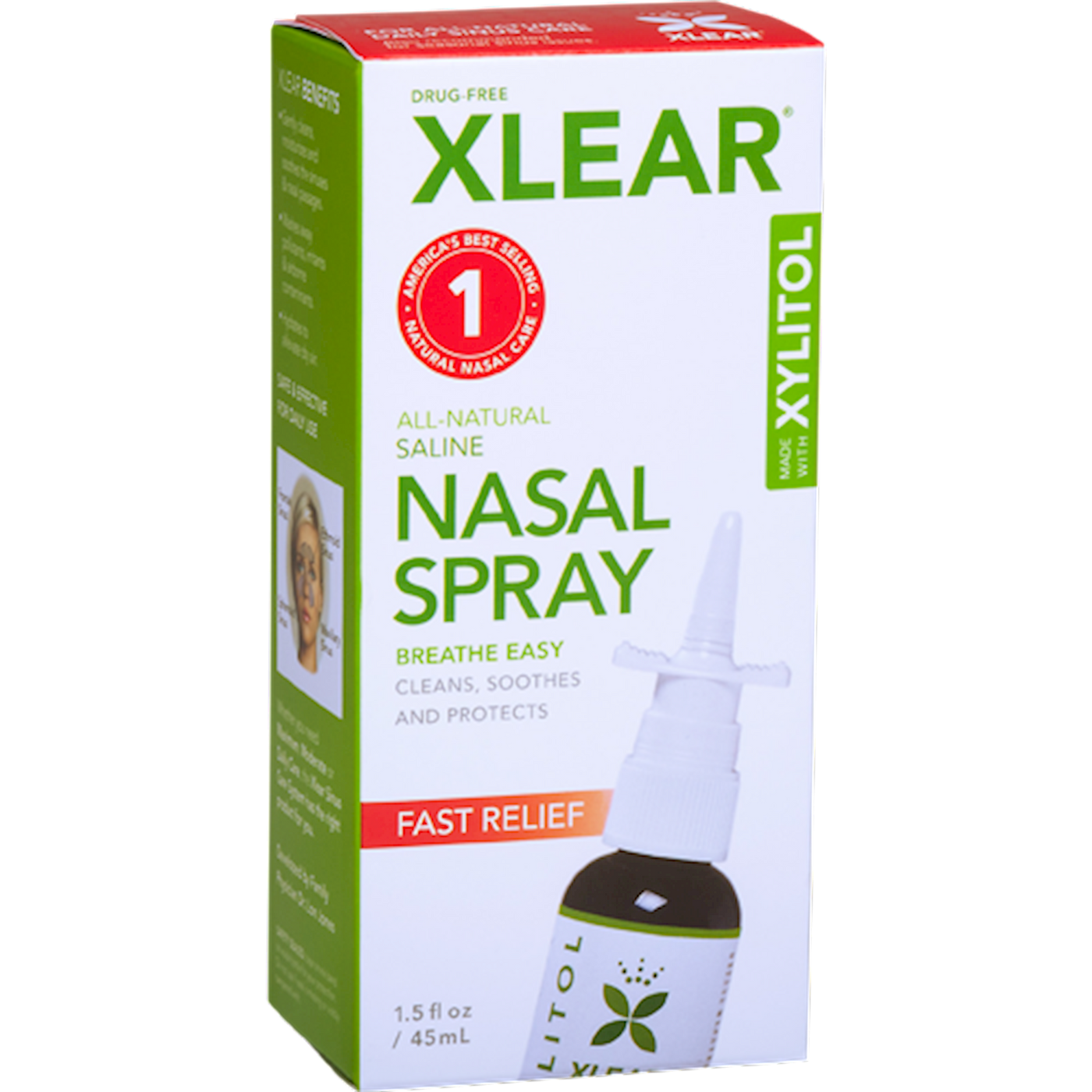 XLear Nasal Spray 1.5 oz Curated Wellness