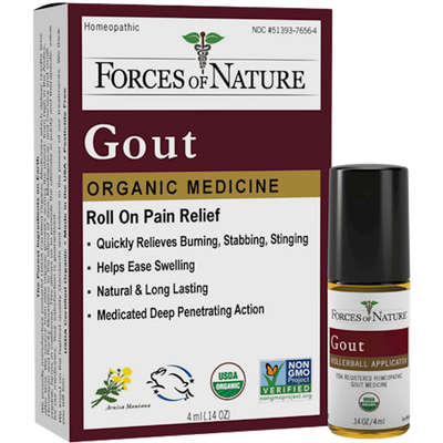 Gout Pain Organic .14 fl oz Curated Wellness