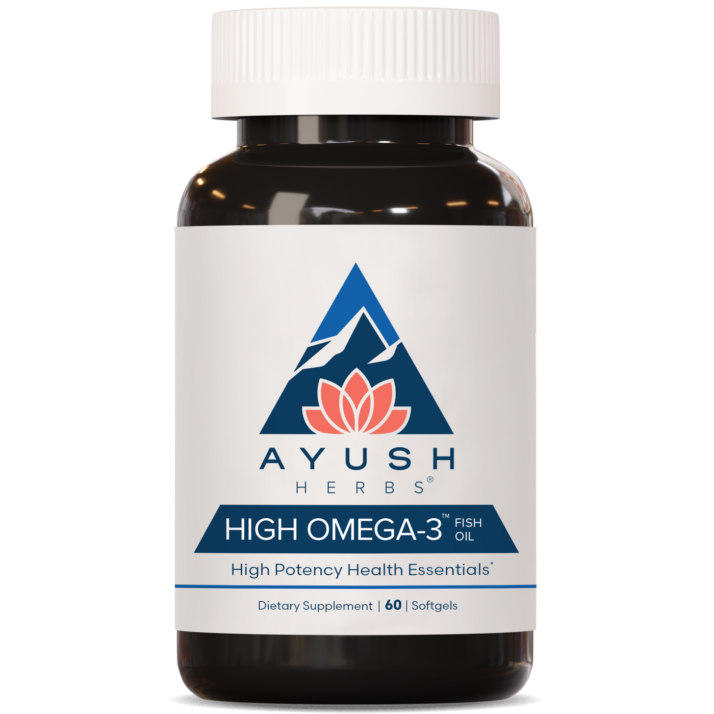 High Omega 3 60 gels Curated Wellness