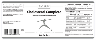 Cholesterol Complete  Curated Wellness