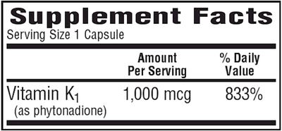 K1-1000 (Vitamin K-1)  Curated Wellness