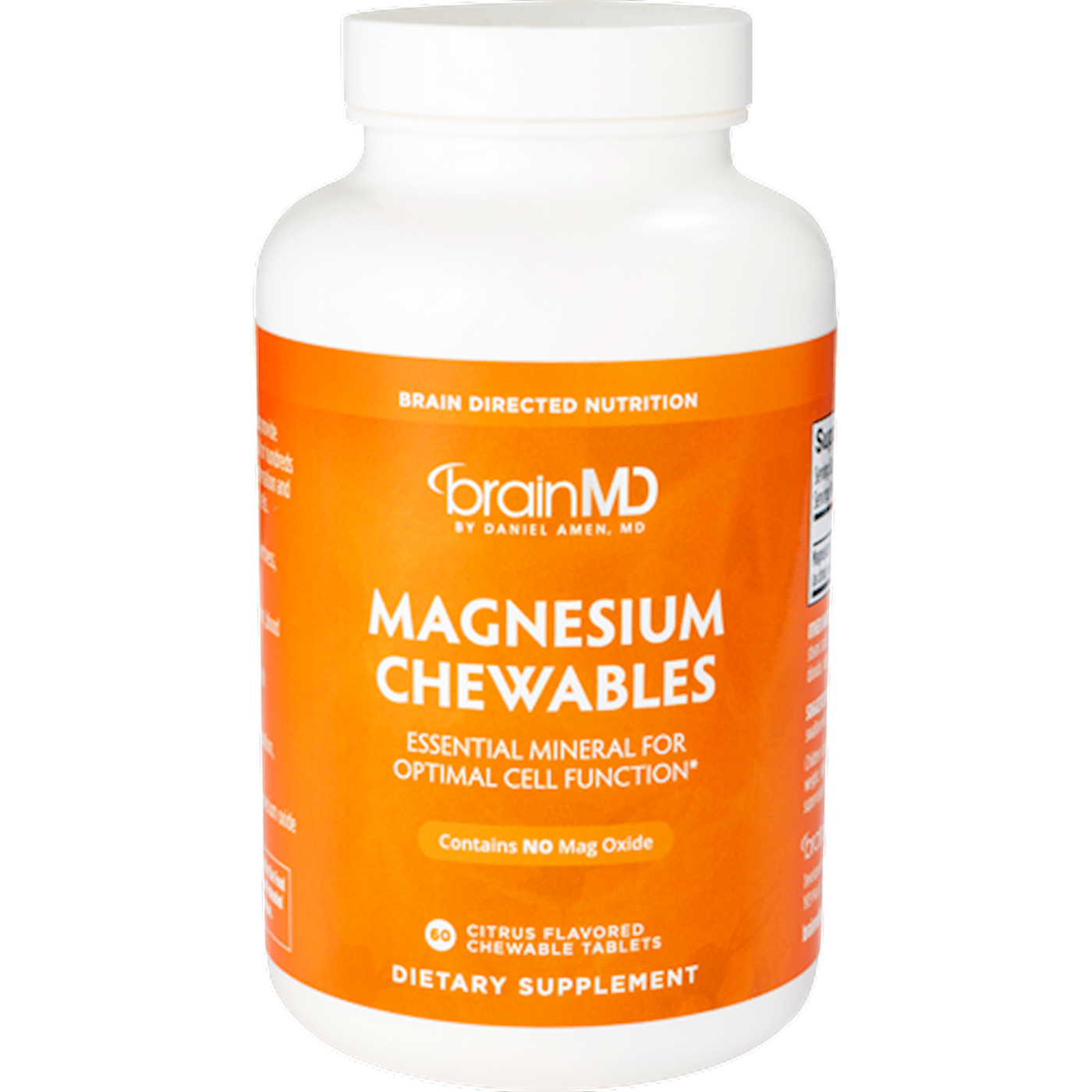 Magnesium Chewable 60 chew tabs Curated Wellness