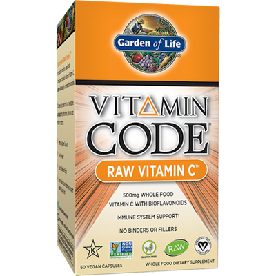 Vitamin Code Raw Vitamin C 60 vcaps Curated Wellness