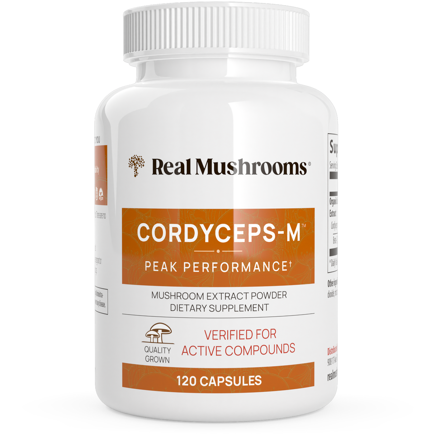 Cordyceps Mushroom Ext Cap 120c Curated Wellness