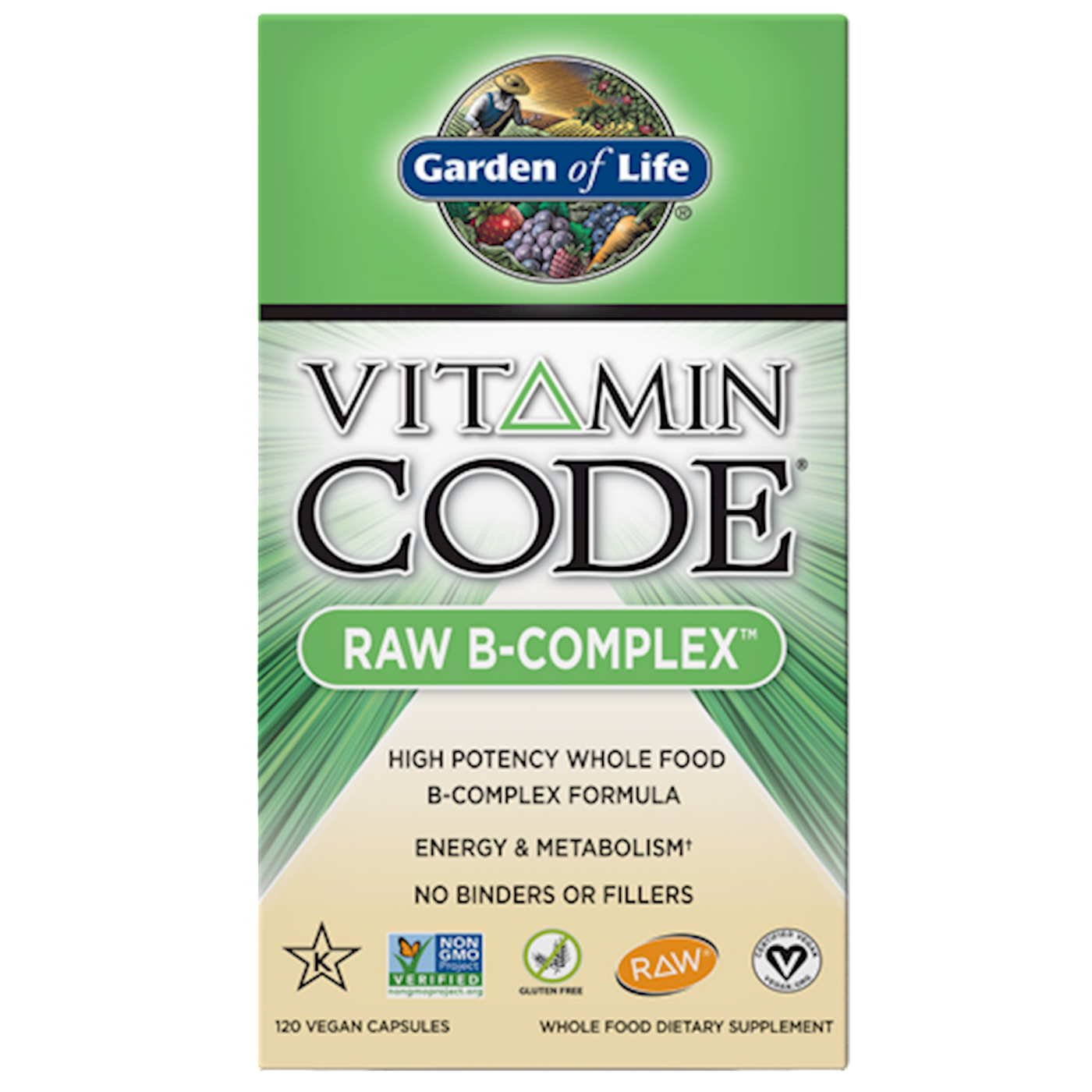 Vitamin Code Raw B Complex  Curated Wellness