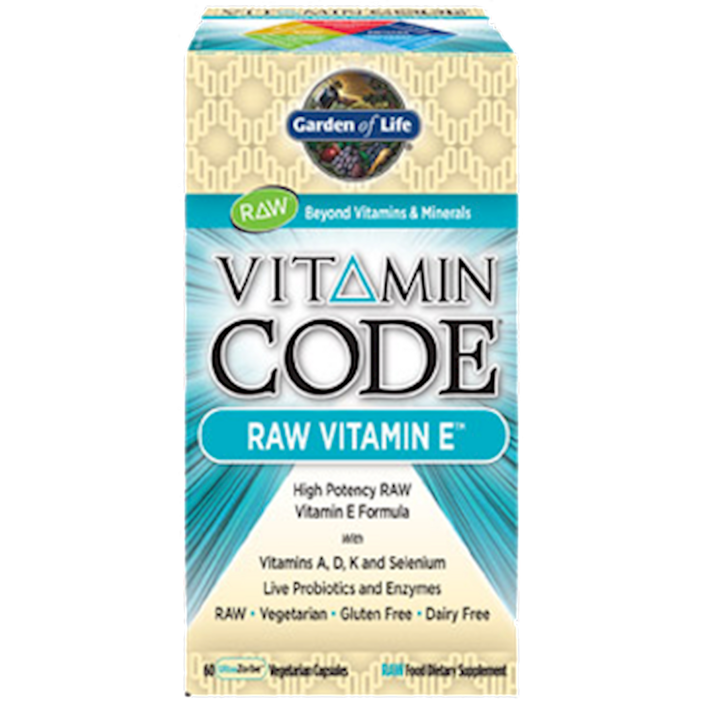 Vitamin Code Raw Vitamin E  Curated Wellness