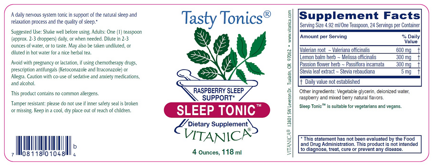 Sleep Tonic  Curated Wellness