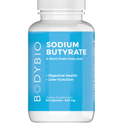 Sodium Butyrate 600 mg  Curated Wellness