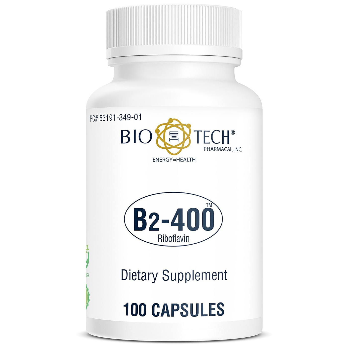 Vitamin B2 - 400  Curated Wellness