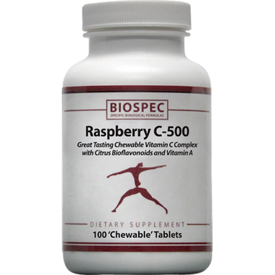 Raspberry C-500 100 tabs Curated Wellness