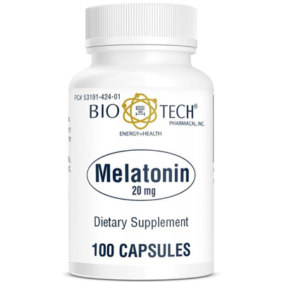 Melatonin 20 mg  Curated Wellness