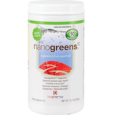 Nanogreens10 Strawberry  Curated Wellness