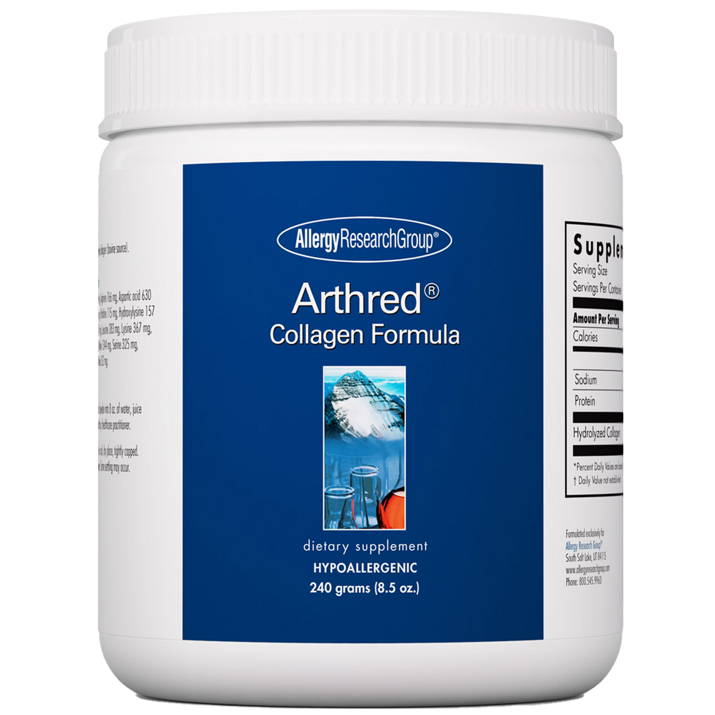 Arthred Collagen Formula 240 g Curated Wellness