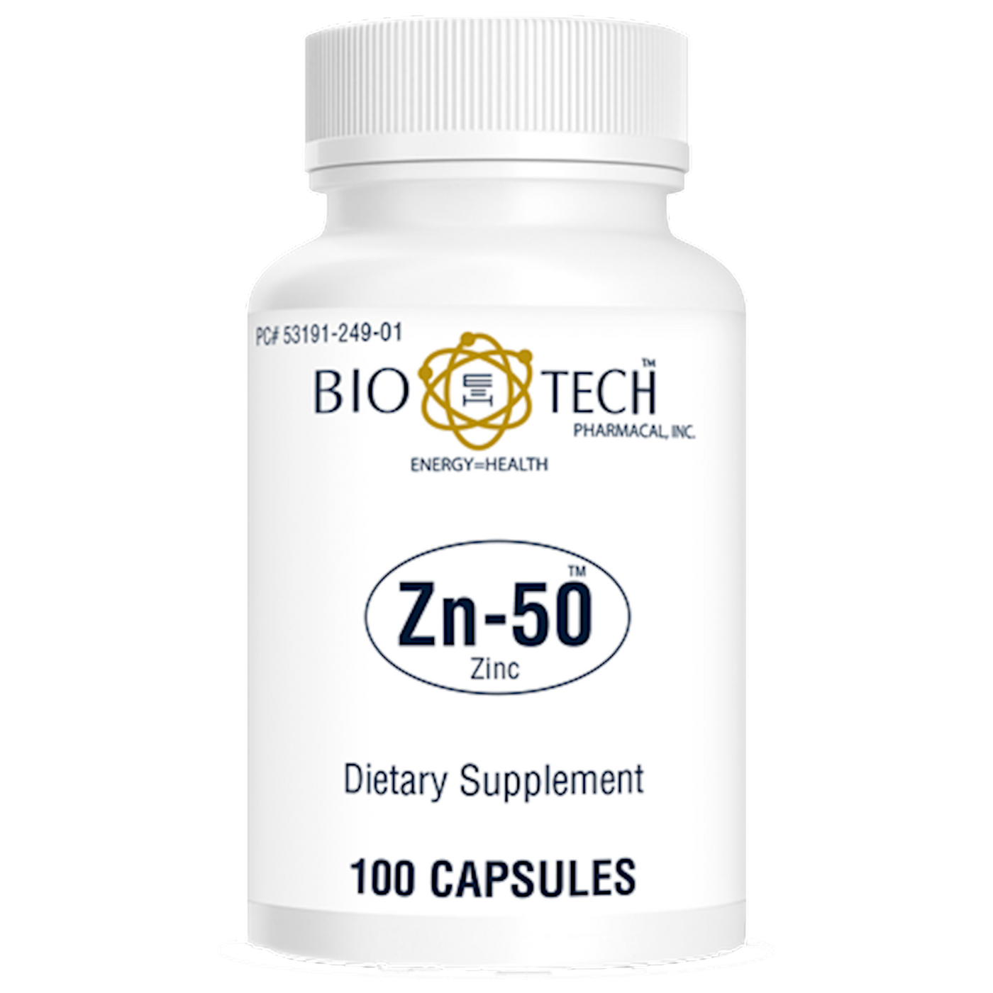 Zn-50 Zinc Gluconate 50 mg  Curated Wellness