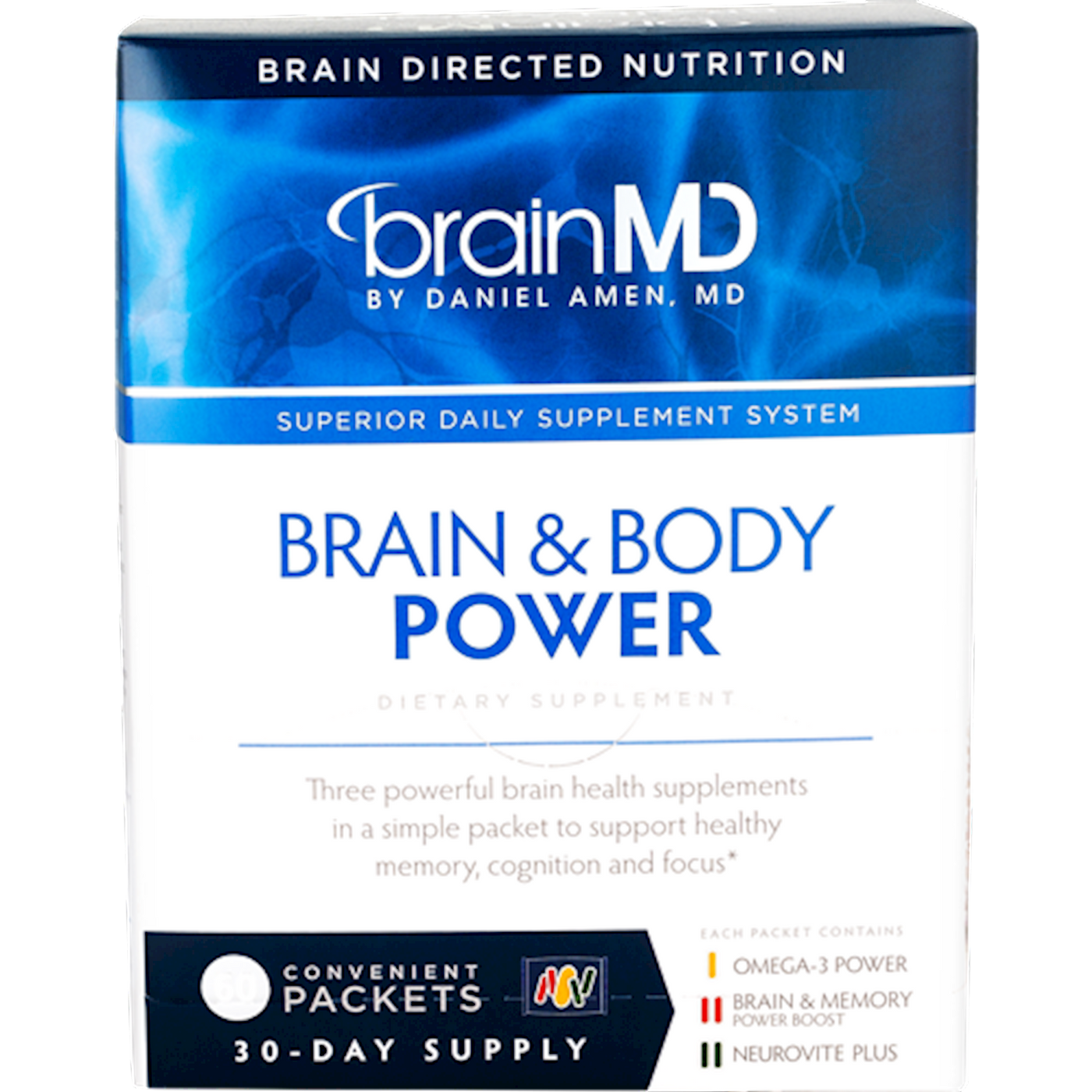 Brain & Body Power 60 packets Curated Wellness