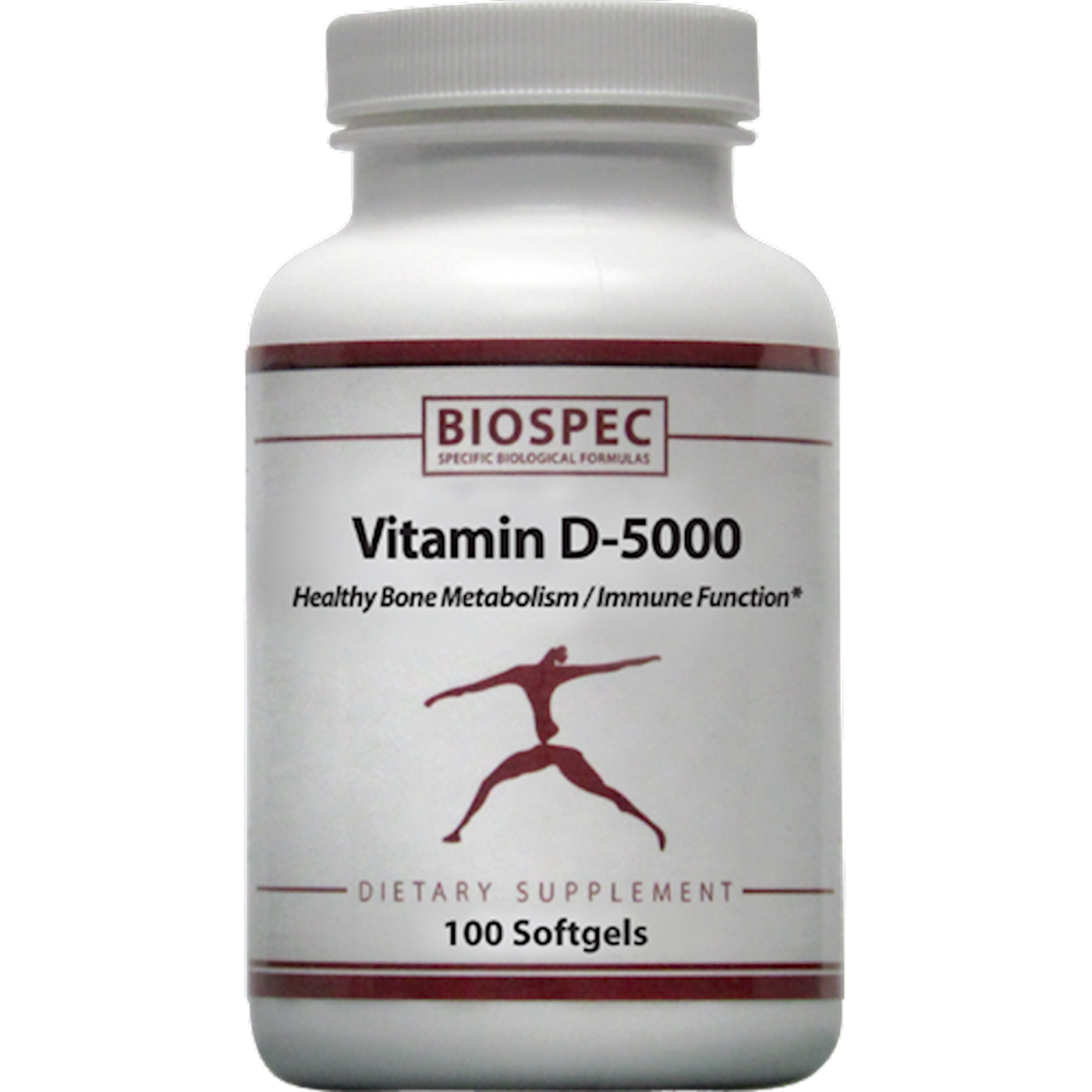 Vitamin D3 5000 100 gels Curated Wellness