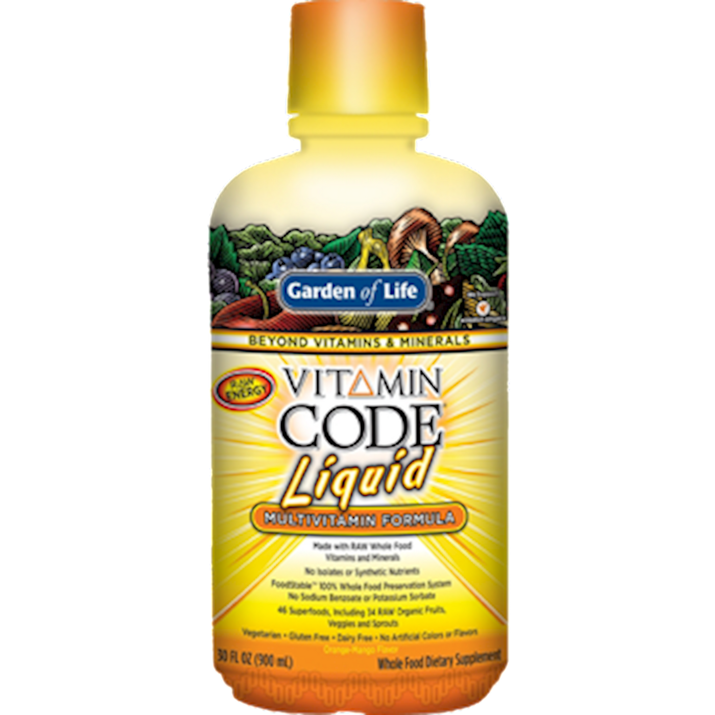Vitamin Code Multi Orange Mango 30oz Curated Wellness